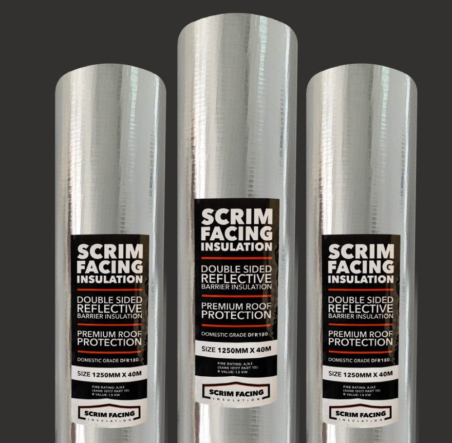SCRIM Facing Insulation DFR150 - SANS53501-1